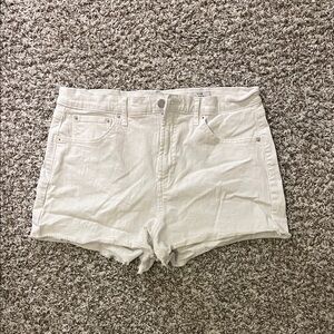 Jessica Simpson Cream Jean Shorts